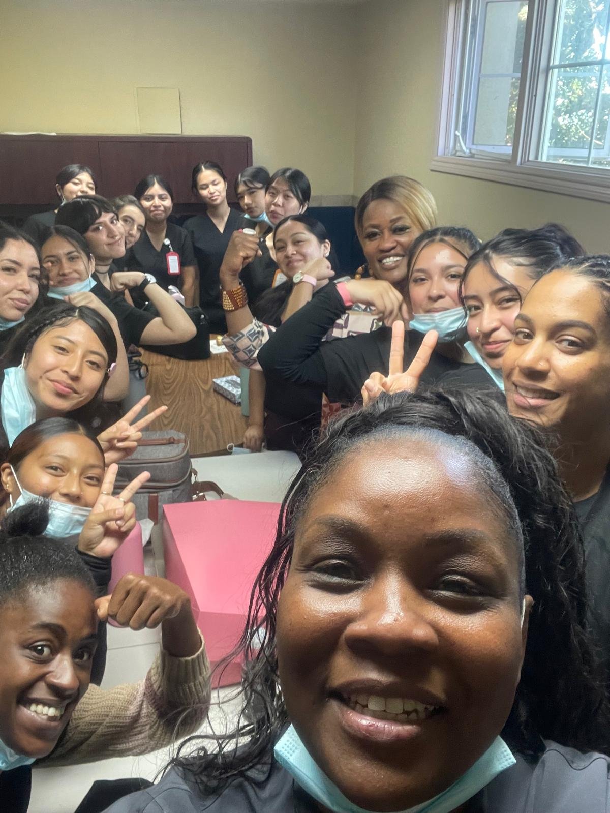 Students at The Career Center
